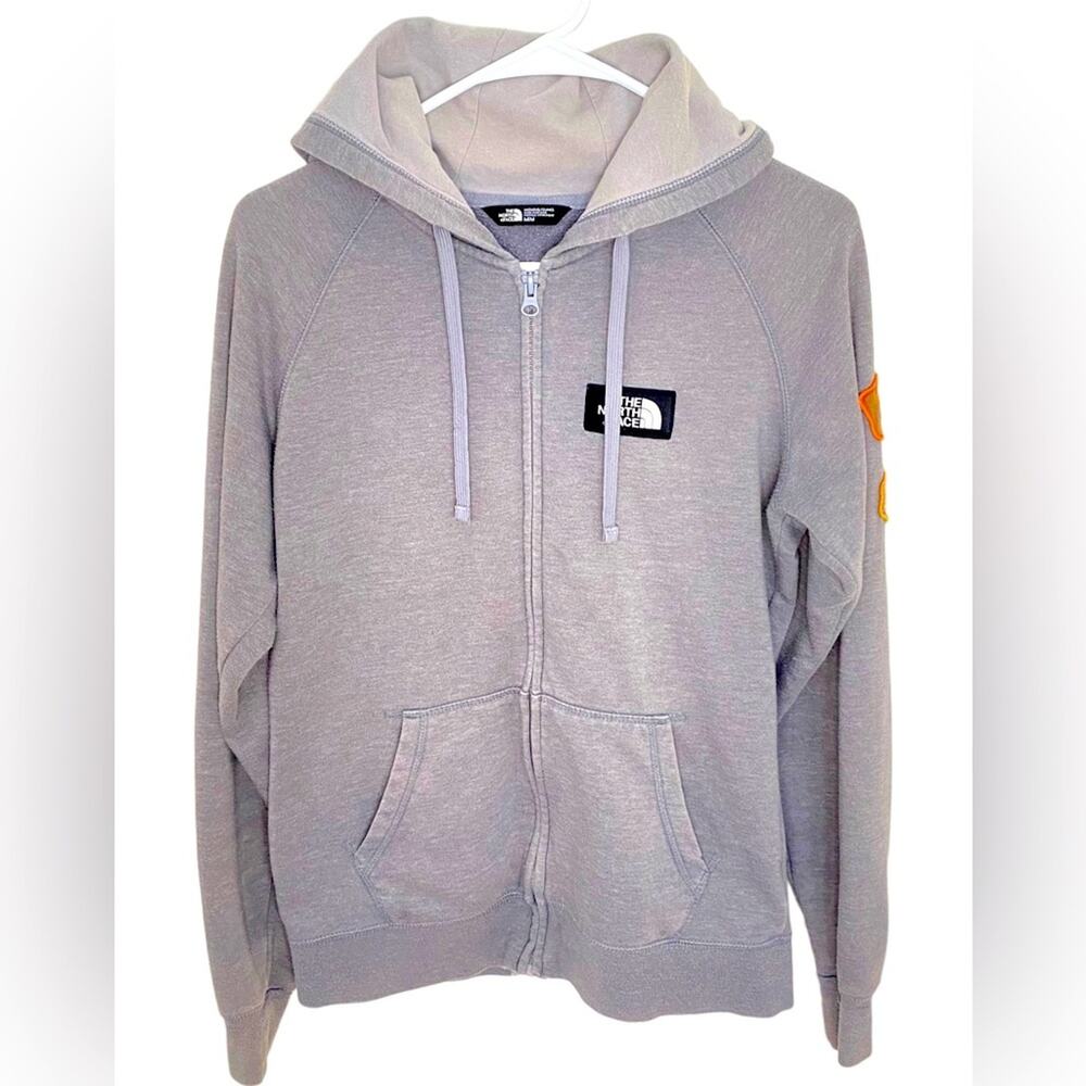 The north face Hoodie Womens SIze Medium full zip jacket sweatshirt M
